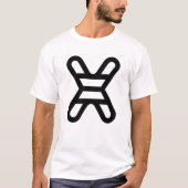 Letter X Monogram T-shirt (Voorkant)