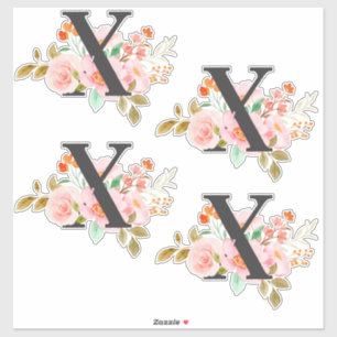 Letter X Sticker
