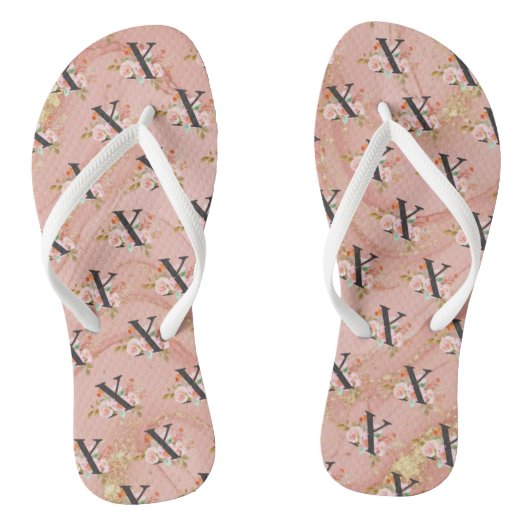 Letter X Teenslippers (Voetbed)