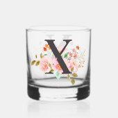 Letter X Whisky Glas (Achterkant)