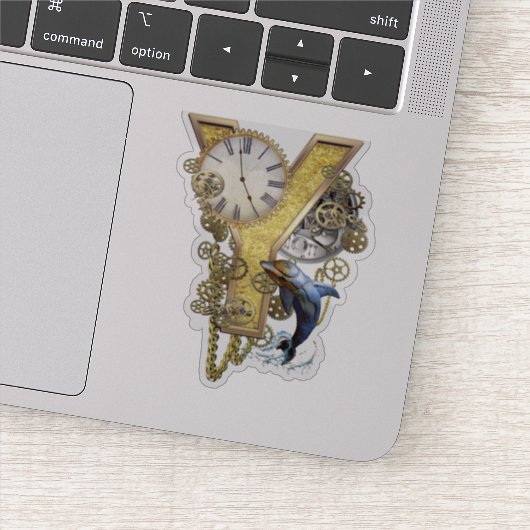 Letter Y Birthday Customization Sticker (Detail)