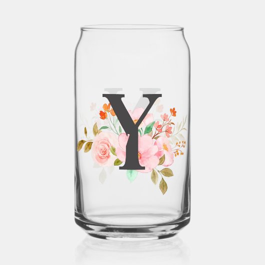 Letter Y Blikvorm Glas (Voorkant)