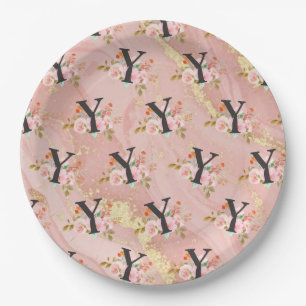 Letter Y Papieren Bordje