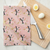 Letter Y Theedoek (Quarter Fold)