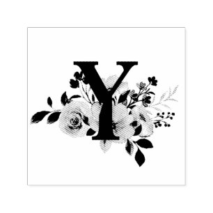 Letter Y Zelfinktende Stempel