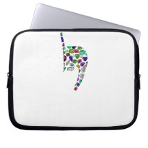 Letter 'YOD' gemaakt met Pareltjes in alle kleuren