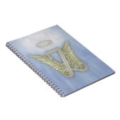 Letter Z Angel Monogram Notitieboek (Rechterzijde)