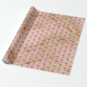 Letter Z Cadeaupapier (Uitgerold)