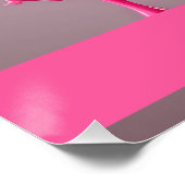 Letter Z, Monogram Z - Customizable Name Poster  Perfect Poster (Hoek)