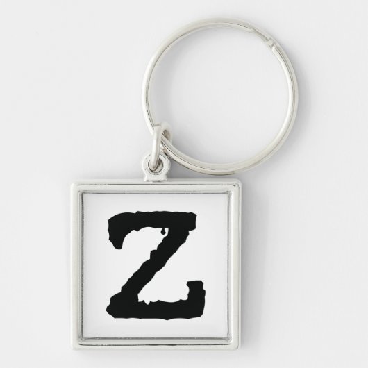 Letter Z Sleutelhanger (Voorkant)