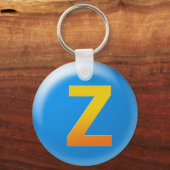Letter Z Sleutelhanger (Voorkant)