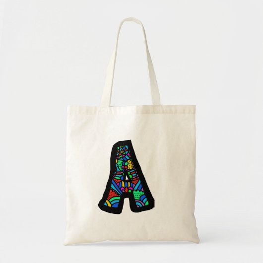 LetterA-tas Tote Bag (Voorkant)