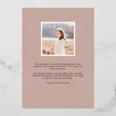 Letterboxed Folie | Aankondiging foto-Afstuderen (Achterkant)