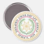 lettergrepenzegel magneet (Voorkant / Achterkant)