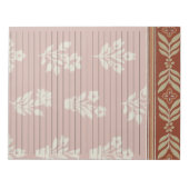 Lettergrootte 8.5 "x 11" Brede Regel Retro Boerder Notitieblok (Voorkant)