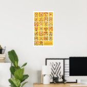 LetterHead-Poster Poster (Thuiskantoor)