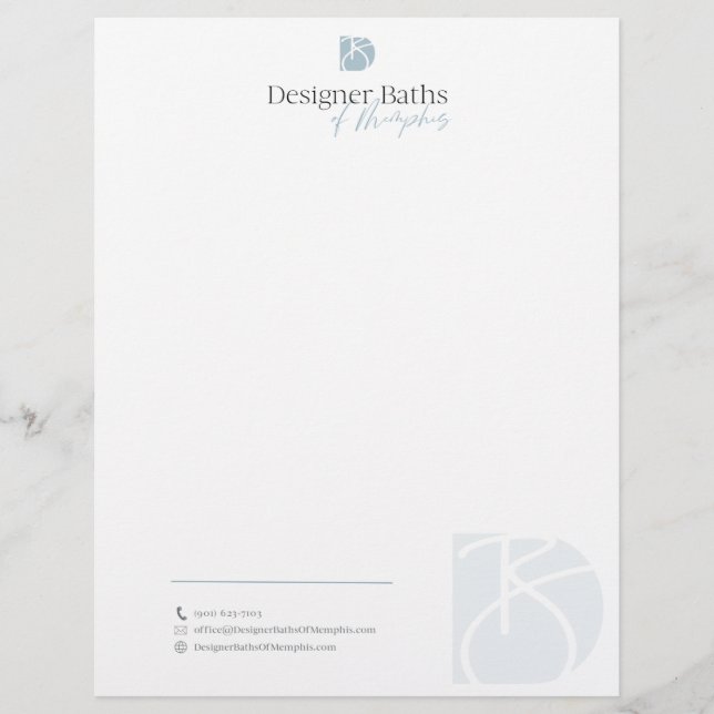 Letterhead - Privé-aanbieding Briefhoofd (Voorkant)