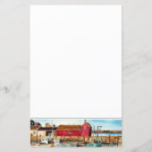 Letterhead Rockport Harbour Massachusetts (Achterkant)