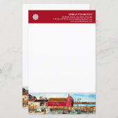 Letterhead Rockport Harbour Massachusetts (Voorkant / Achterkant)