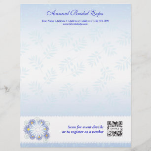 Letterhead Sjabloon Bridal Expo Gepersonaliseerd Briefhoofd