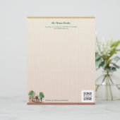 Letterhead Sjabloon Mijn thuisomgeving Briefhoofd Sjabloon (Staand voorkant)