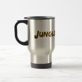 Lettering Design Jungle Meester Reisbeker