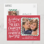 LetterkerstCollectie Feestdagenkaart (Voorkant / Achterkant)