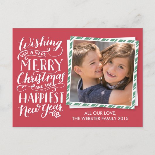 LetterkerstCollectie Feestdagenkaart (Voorkant)