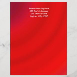 Letterkop papier Match #10 Rood verloop Envelop