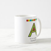 Letterland | Aa-Mok Koffiemok (Voorkant rechts)