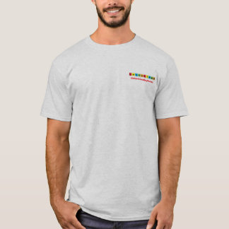 Letterland | Mannen T-Shirt (dubbelzijdig)