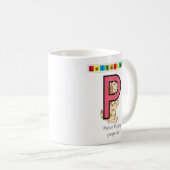 Letterland | Pp-Mok Koffiemok (Voorkant rechts)