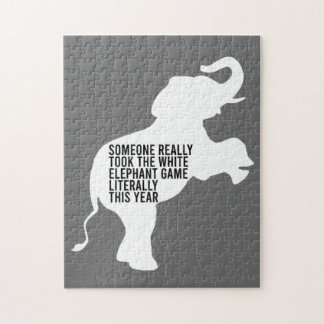 Letterlijk de slechtste witte olifantenGift Legpuzzel