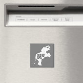 Letterlijk de slechtste witte olifantenGift Magneet (Insitu (Vaatwasser))