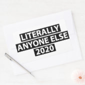 Letterlijk iedereen anders 2020 Sticker (Envelop)