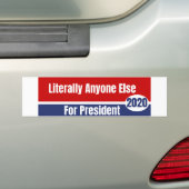 Letterlijk iedereen Else 2020 Bumpersticker (Op auto)