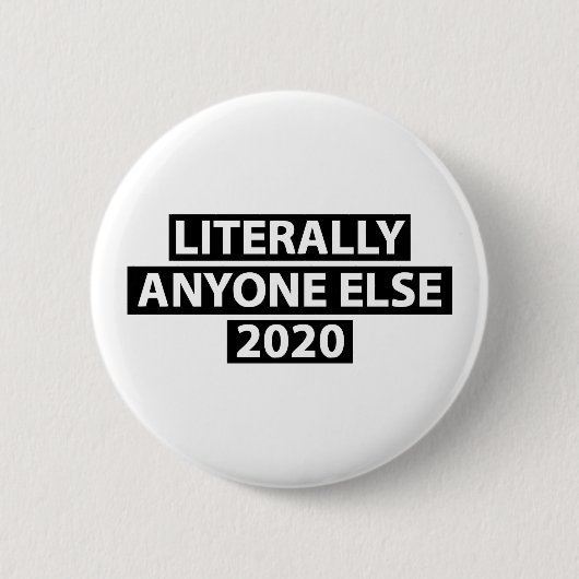 Letterlijk iedereen Else 2020 Ronde Button 5,7 Cm (Voorkant)