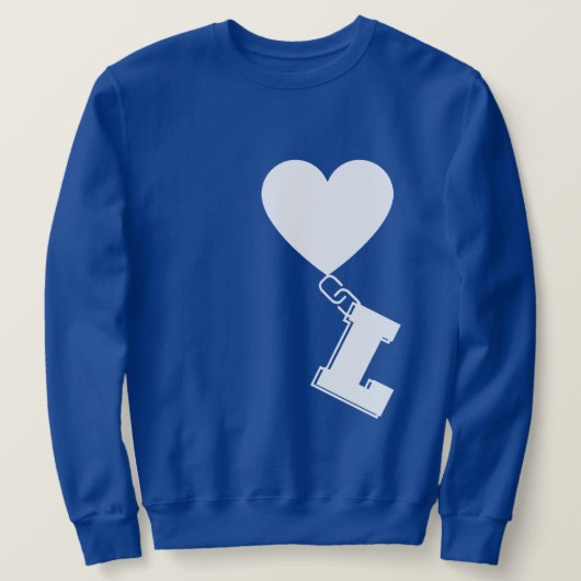 Letterman Collectie Sweater Custom (Design voorkant)
