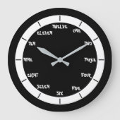 Letternummers Grote Klok (Voorkant)