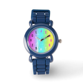 Letternummers Horloge