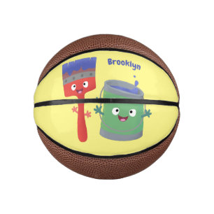 Letterpenseel- en tekentekentekentekens basketbal