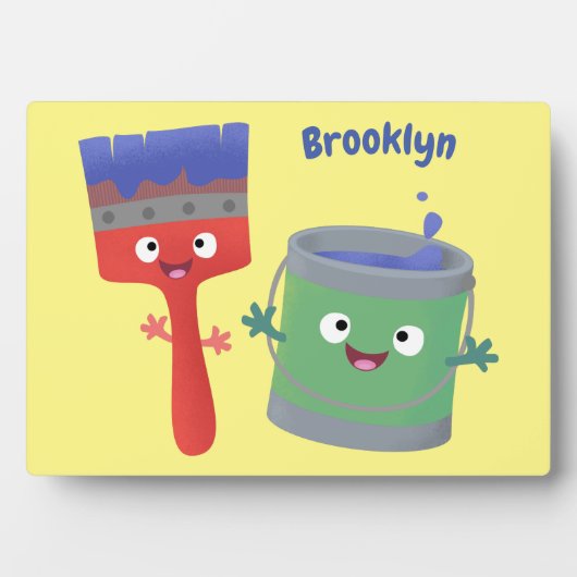 Letterpenseel- en tekentekentekentekens fotoplaat (voorkant)