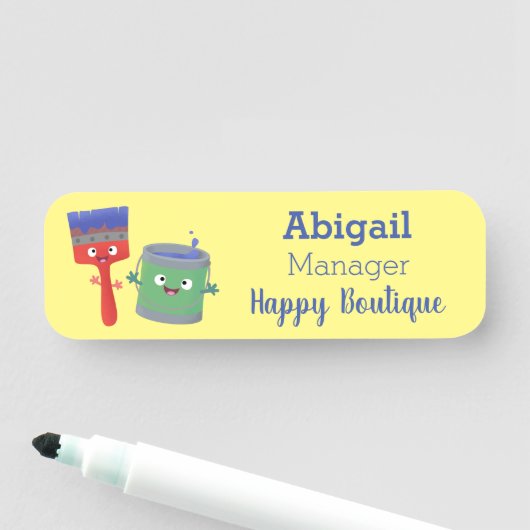 Letterpenseel- en tekentekentekentekens naamplaatje (In situ)