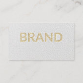 Letterpress Professional Modern Visitekaartje (Achterkant)