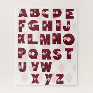 Letters A tot Z Legpuzzel