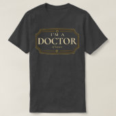 Letters Doctorate Degree PhD Graduation Gift 1 T-shirt (Design voorkant)