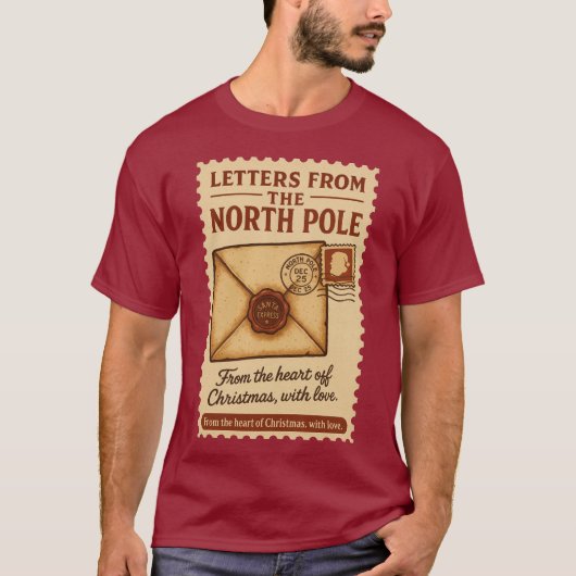 Letters from the North Pole T-shirt (Voorkant)