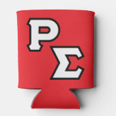 Letters Koelbox - Rood Blikjeskoeler (Achterkant)