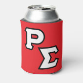 Letters Koelbox - Rood Blikjeskoeler (Blikje Achterkant)