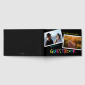 Letters met harten Modern Photo Lijst Gastenboek (Volledig)